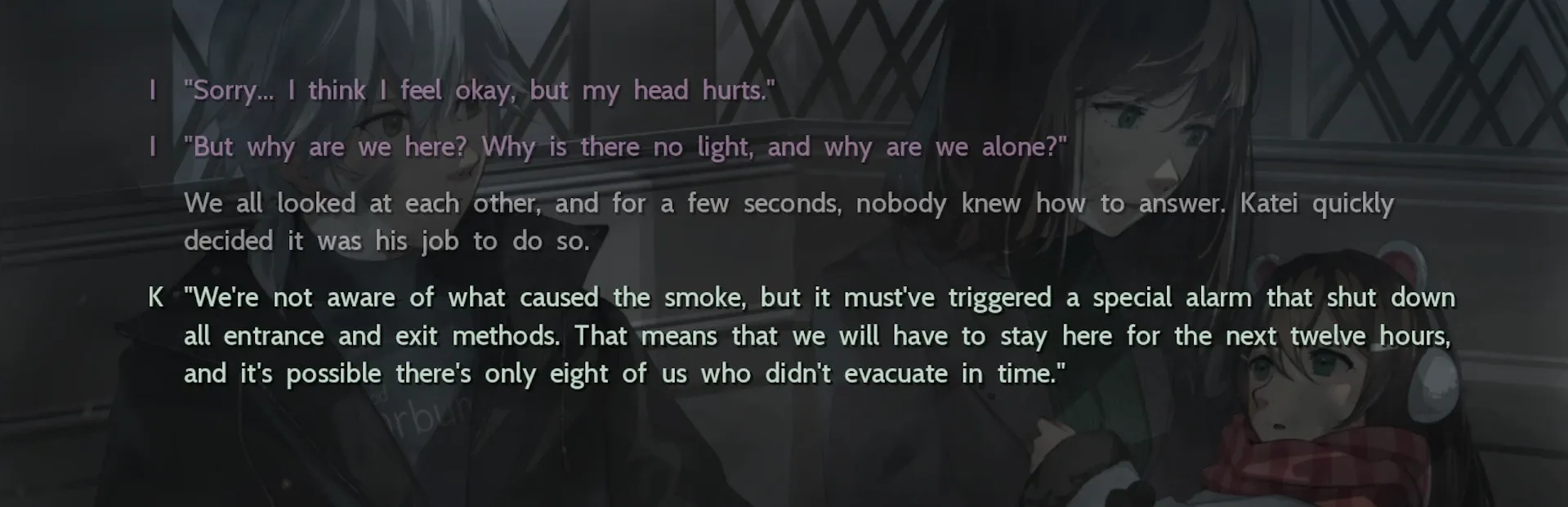 twelve persons twelve hours twelve doors