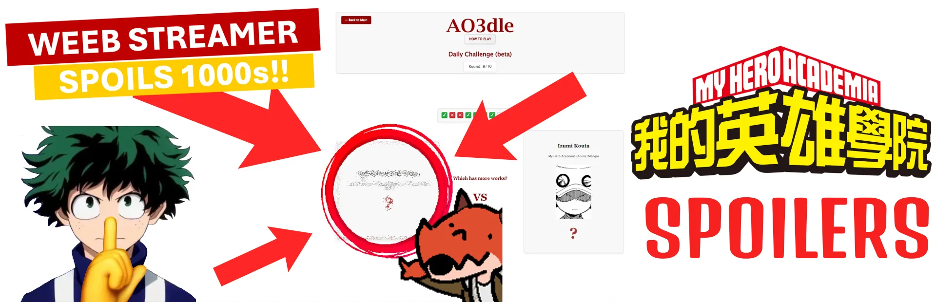 My Hero Academia Spoiler Tag [Spoiler Warning]