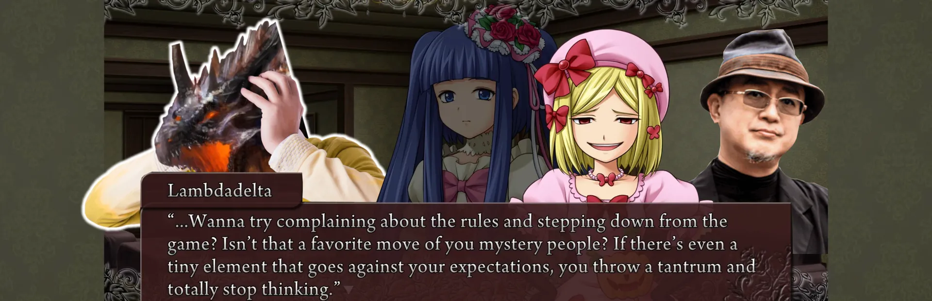 Lamda calling out Joe’s rejection of Ep. 5